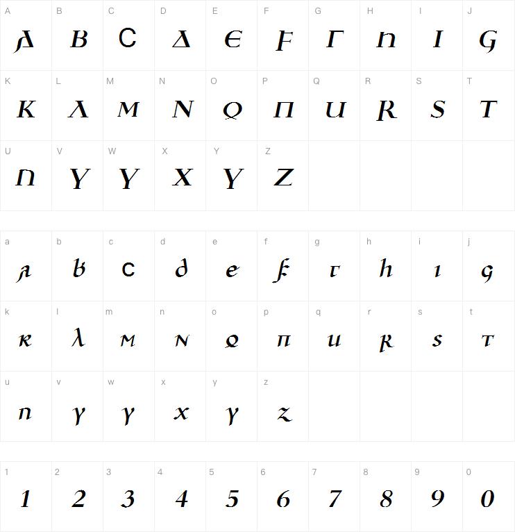 Ulfilas字体