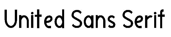 United Sans Serif