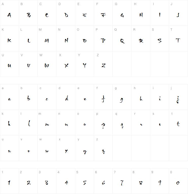 UTM Ong Do Gia字体