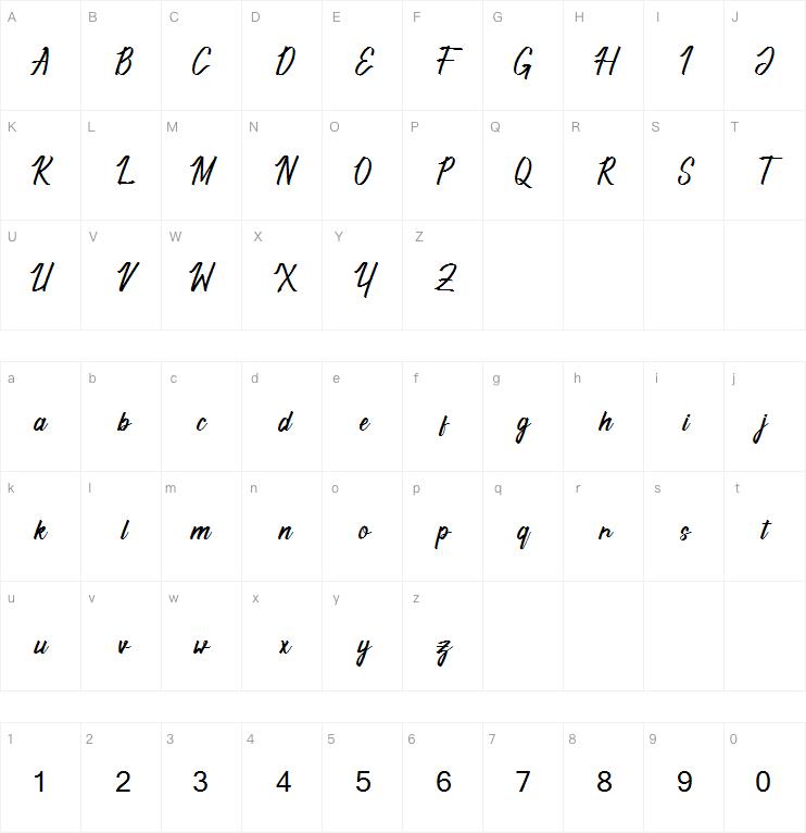 Valanda Script字体