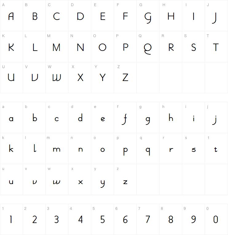 Val Blanc字体