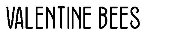 Valentine Bees字体