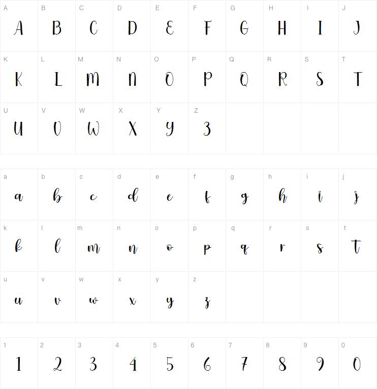 Valentisa -字体