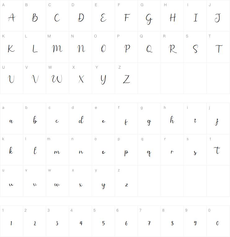 Valenttiena字体