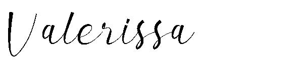Valerissa字体