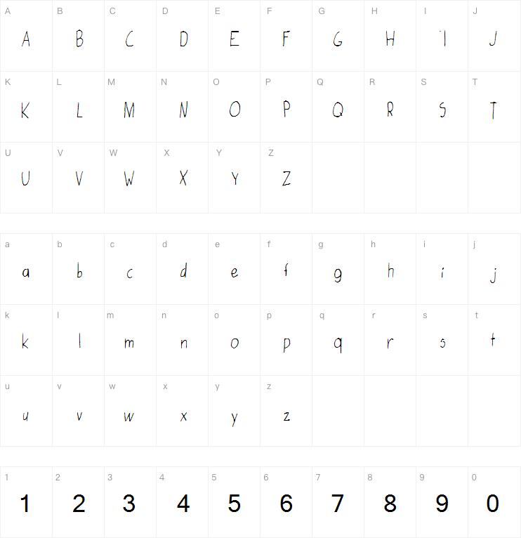 Vanilla_Ice-Cream字体