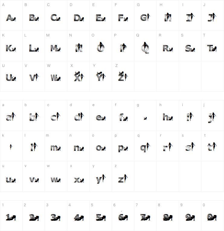 Vanished From Home字体