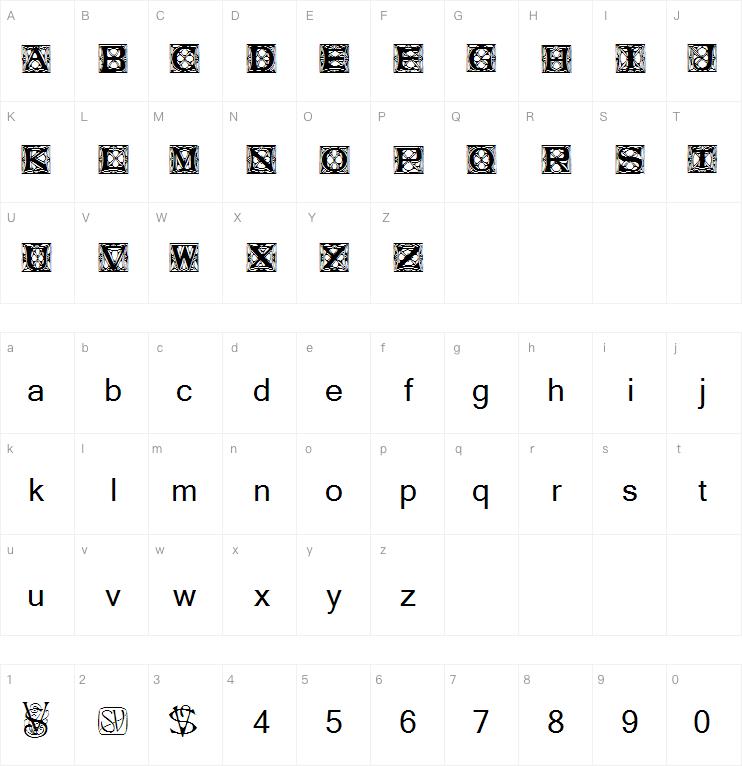 Varah Caps字体