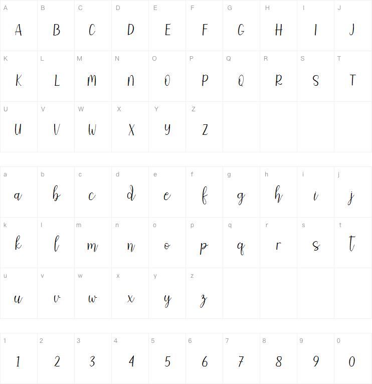 vellia字体