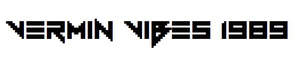 Vermin Vibes 1989字体