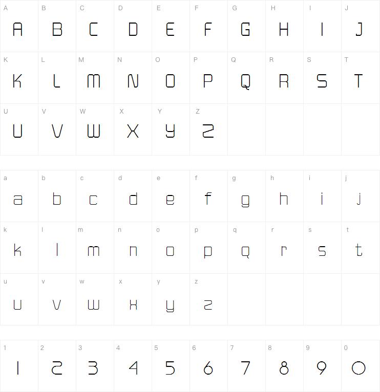 Versaniah_Medium字体