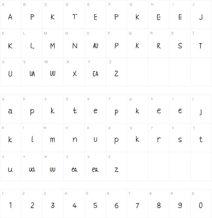 VHARI HINGLISH字体