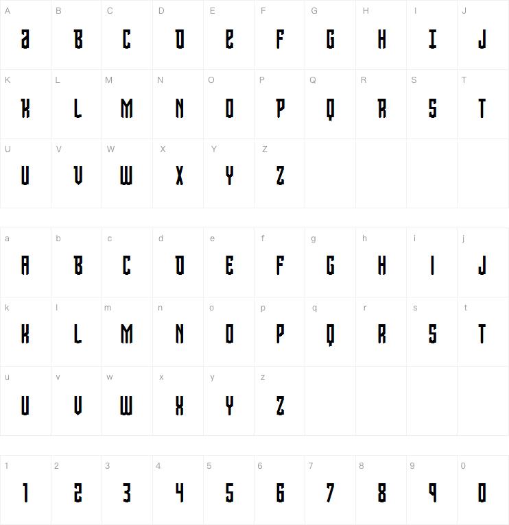 Viceroy of Deacons字体