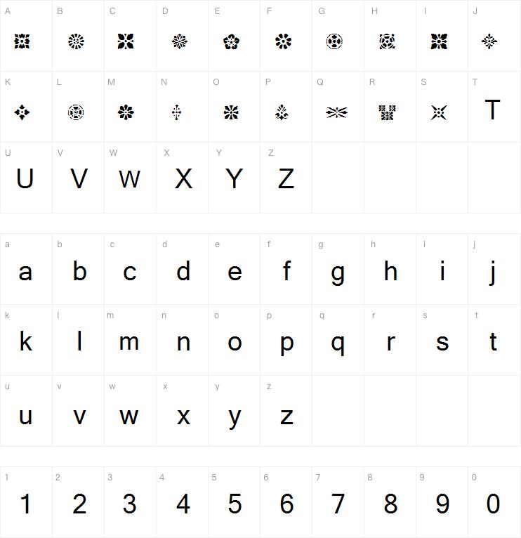 Victorian Designs One字体