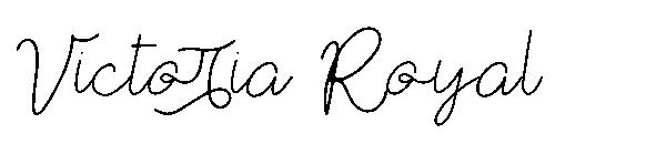 Victoria Royal字体