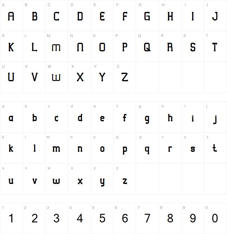 VICTORISA字体