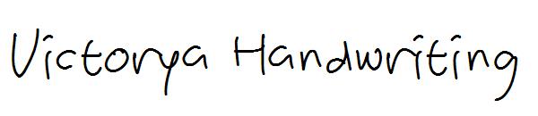 Victorya Handwriting字体