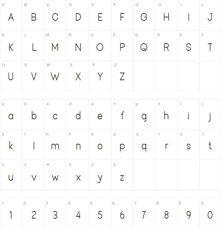 Viminalis字体