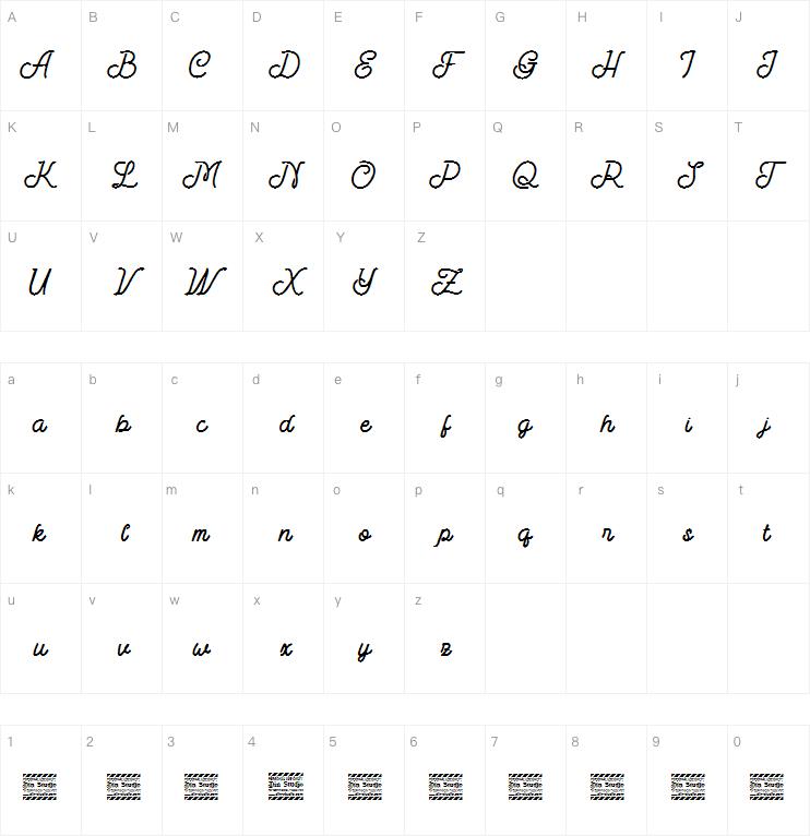 Vintage Bridge字体