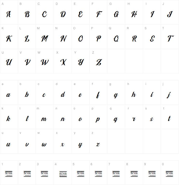 Vintage Melody字体