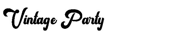 Vintage Party字体
