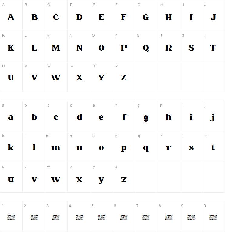 Vintage Rovery字体