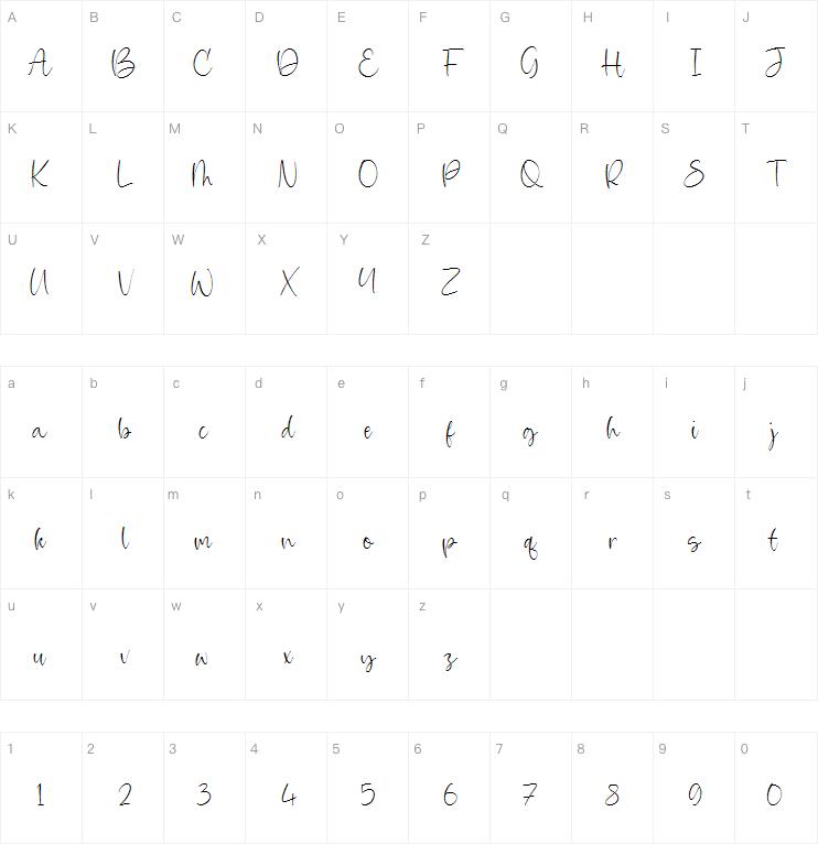 violante字体