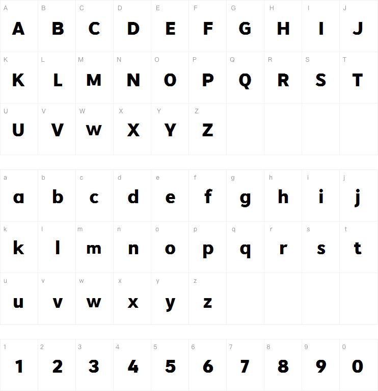 Vistol Sans Black字体