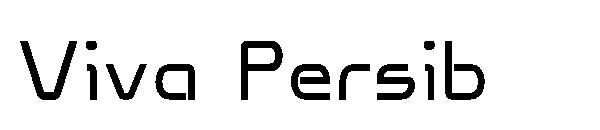 Viva Persib字体