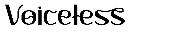 Voiceless字体