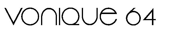 Vonique 64字体