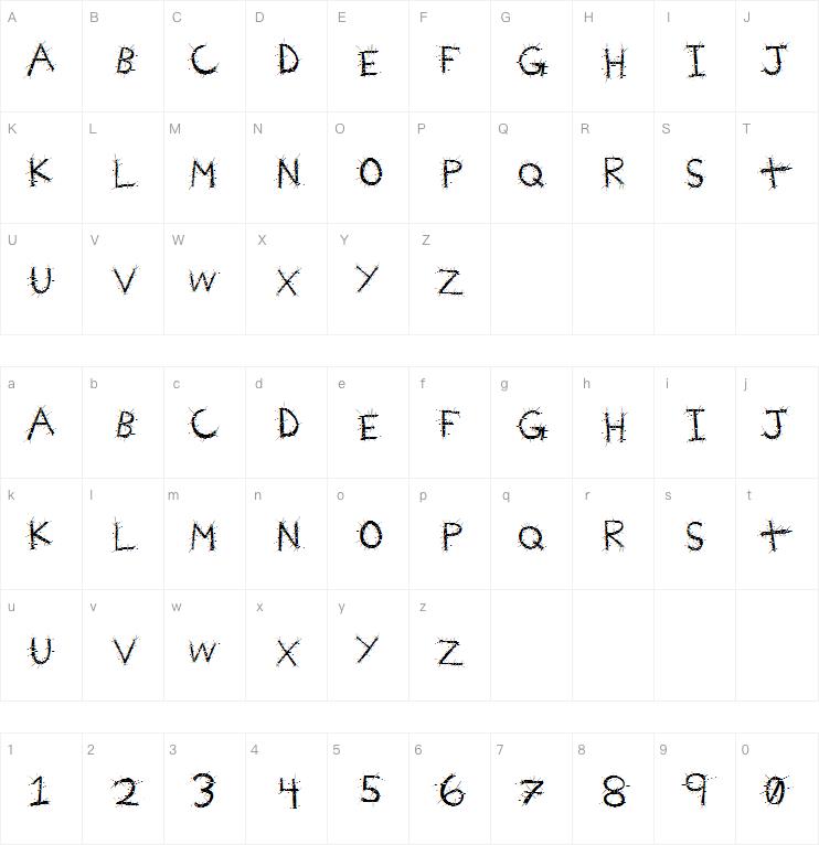 Voodoo Needles字体