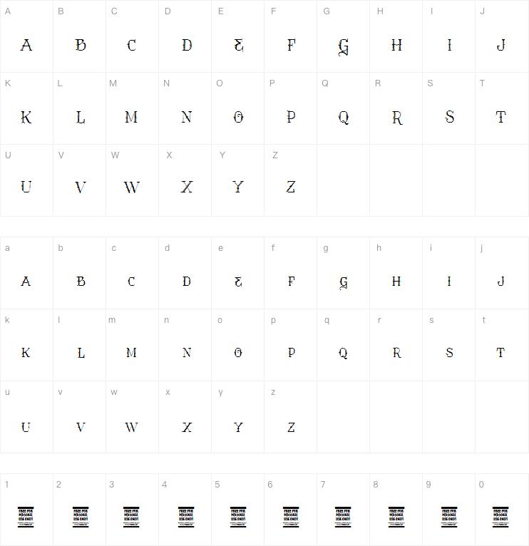 Vtks Contrast字体