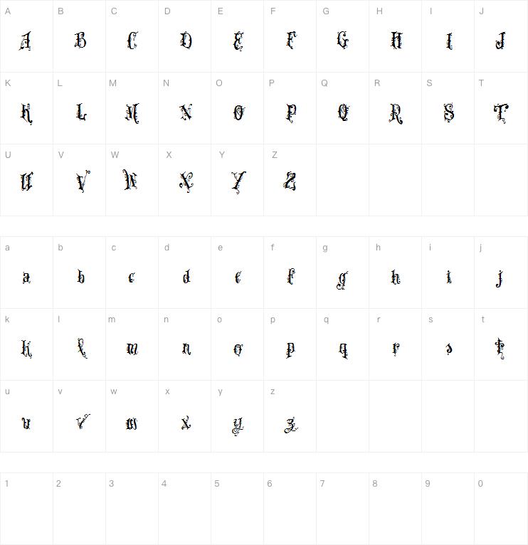 VTKS Dear Love字体