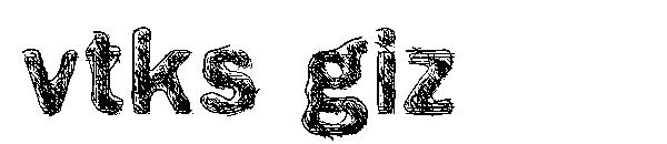 vtks giz字体