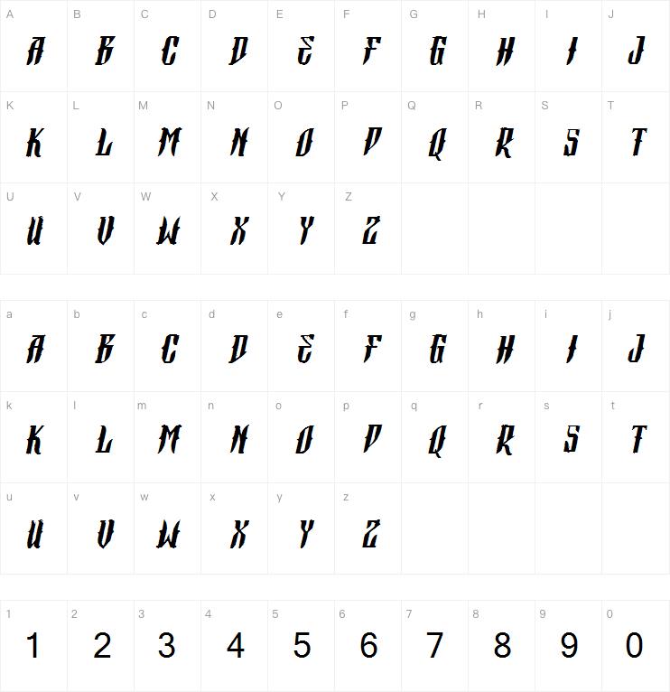 Vtks Morphetics 2字体