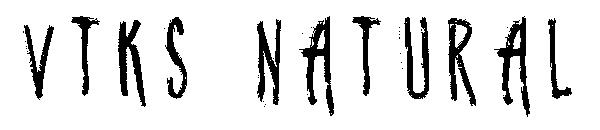 vtks natural字体