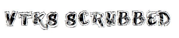 VTKS SCRUBBED字体