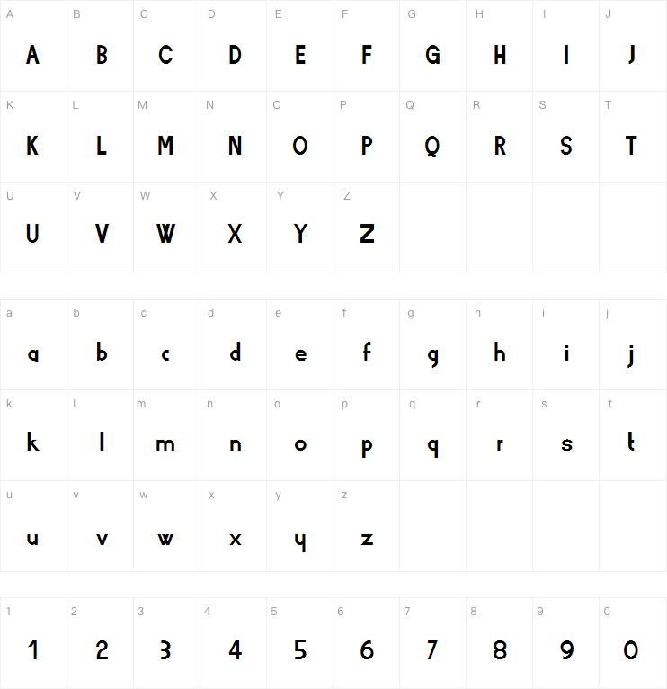 Wadu 字体