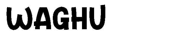 WAGHU字体