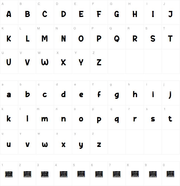 WAGHU字体