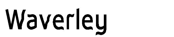 Waverley字体