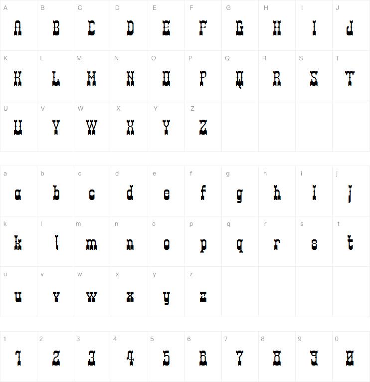 Westerner字体