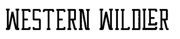 Western Wildler字体