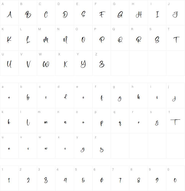 Westerny Barnett字体