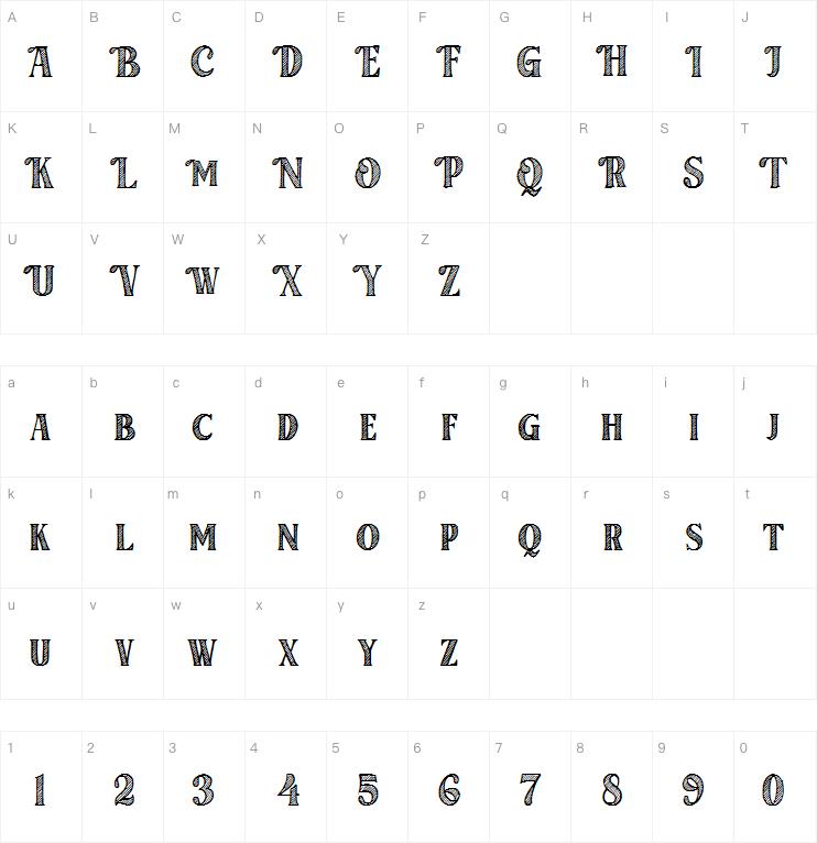White Chalk字体