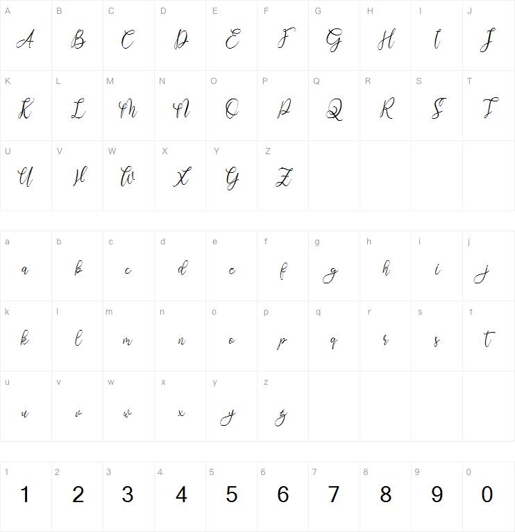 White Chunti字体