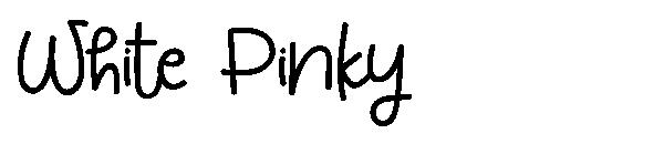 White Pinky字体