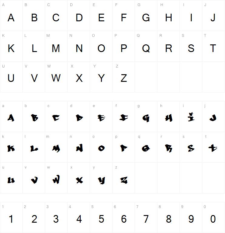 Whoa!字体