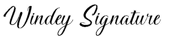 Windey Signature